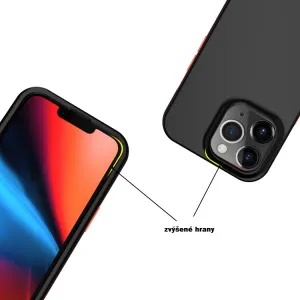 DUAL COLOUR Odolný kryt Apple iPhone 13 Pro Max čierny