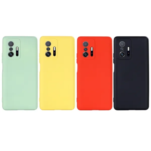 RUBBER Gumený kryt Xiaomi 11T / 11T Pro zelený