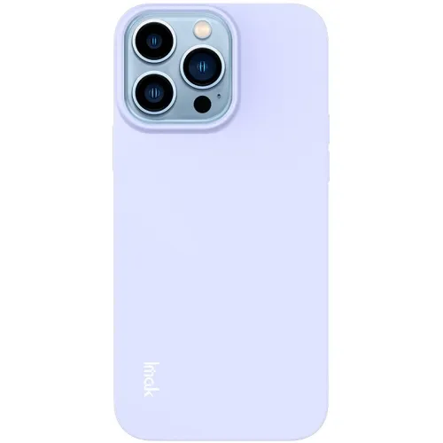 IMAK RUBBER Gumený kryt Apple iPhone 13 Pro Max svetlomodrý