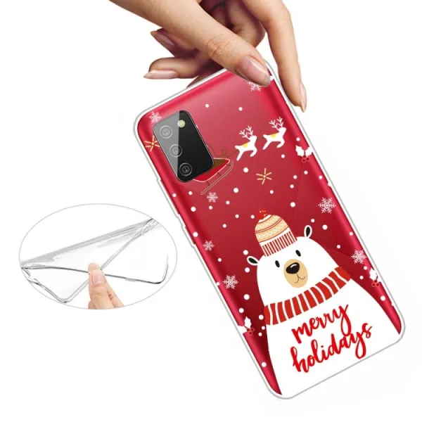 ART CHRISTMAS Silikónový kryt Samsung Galaxy A03s HOLIDAYS