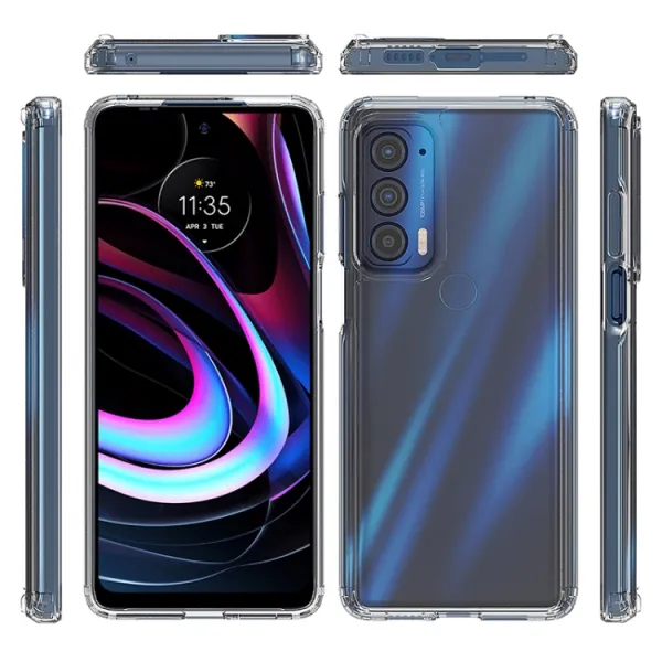 SHOCK Extra odolný kryt Motorola Edge 2021 čierny