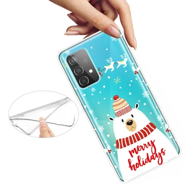 ART CHRISTMAS Silikónový kryt Samsung Galaxy A52 / A52 5G / A52s  HOLIDAYS