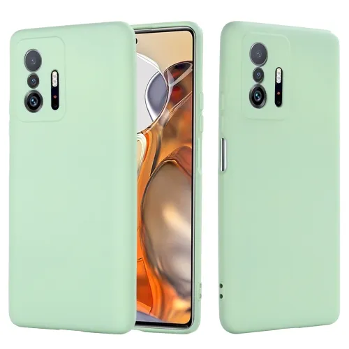 RUBBER Gumený kryt Xiaomi 11T / 11T Pro zelený