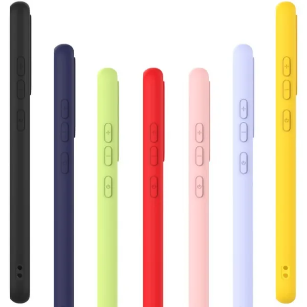 IMAK RUBBER Gumený kryt Apple iPhone 13 Pro Max čierny