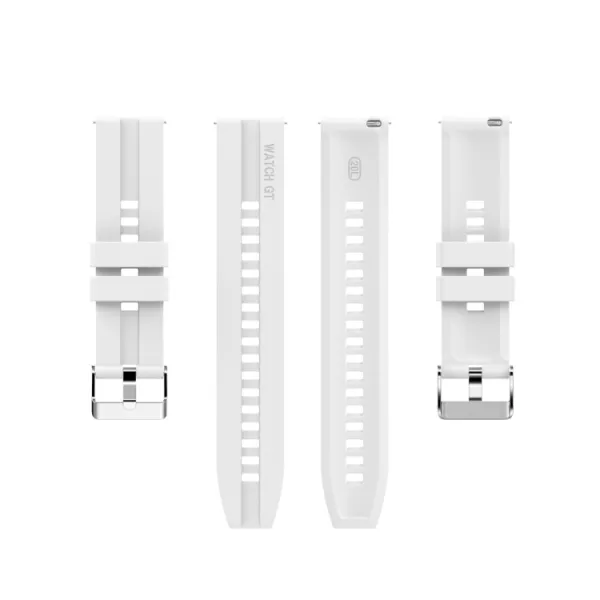 SILICONE Remienok Xiaomi Amazfit GTS 2 / GTS 2e / GTS 2 Mini 20mm biely