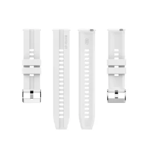 SILICONE Remienok Xiaomi Amazfit GTS 2 / GTS 2e / GTS 2 Mini 20mm biely