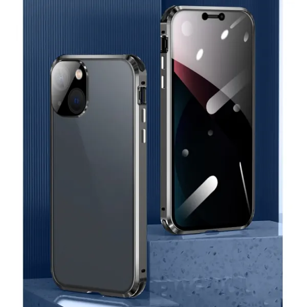 Magnetický obal 360 Apple iPhone 13 Pro Max čierny