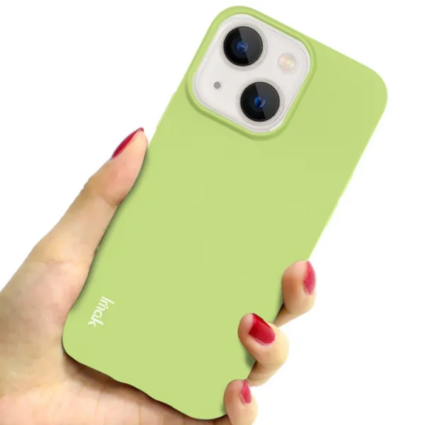 IMAK RUBBER Gumený kryt Apple iPhone 13 zelený
