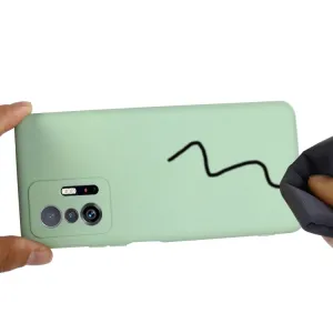 RUBBER Gumený kryt Xiaomi 11T / 11T Pro zelený