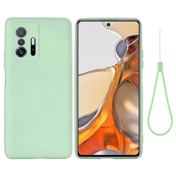 RUBBER Gumený kryt Xiaomi 11T / 11T Pro zelený