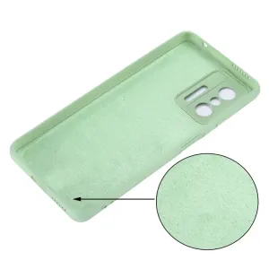 RUBBER Gumený kryt Xiaomi 11T / 11T Pro zelený
