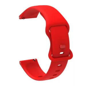 BUTTERFLY Silikónový remienok Xiaomi Amazfit GTS 2 / GTS 2e / GTS 2 Mini 20mm červený