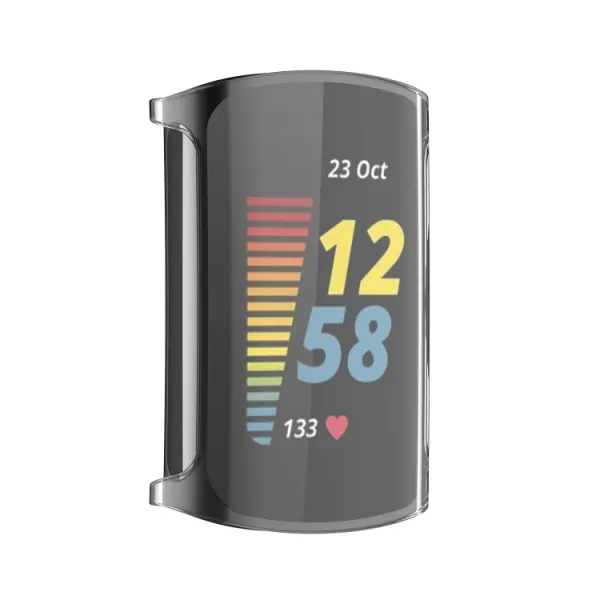 Ochranný obal Fitbit Charge 5 priehľadný