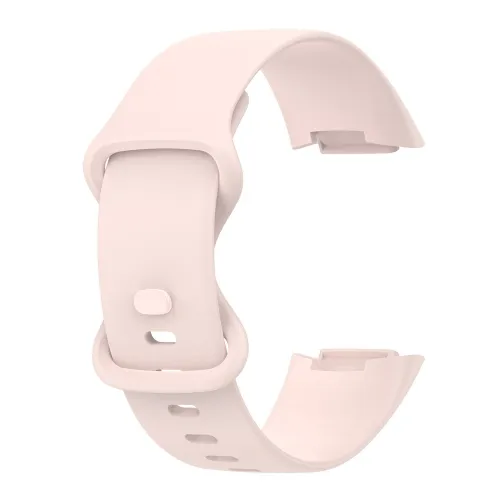 BUTTERFLY Silikónový remienok pre Fitbit Charge 5 ružový