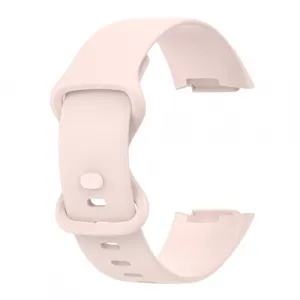 BUTTERFLY Silikónový remienok pre Fitbit Charge 5 ružový