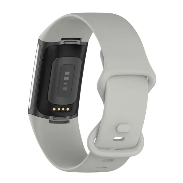 BUTTERFLY Silikónový remienok pre Fitbit Charge 5 šedý