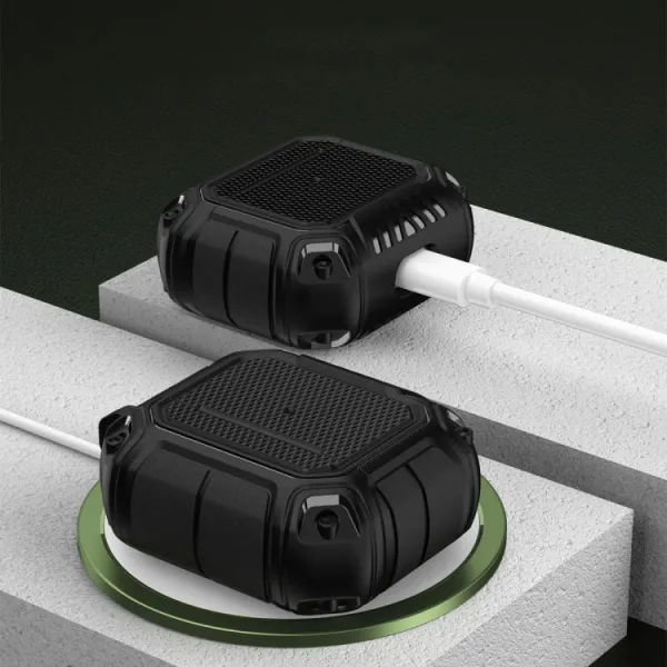 RUGGED Odolné puzdro pre Apple AirPods 3 modré