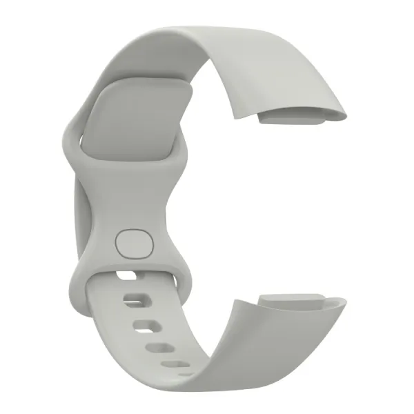 BUTTERFLY Silikónový remienok pre Fitbit Charge 5 šedý