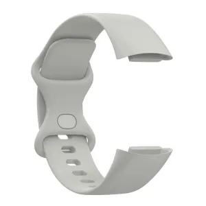 BUTTERFLY Silikónový remienok pre Fitbit Charge 5 šedý
