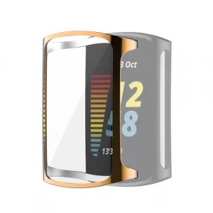Ochranný obal Fitbit Charge 5 ružovozlatý