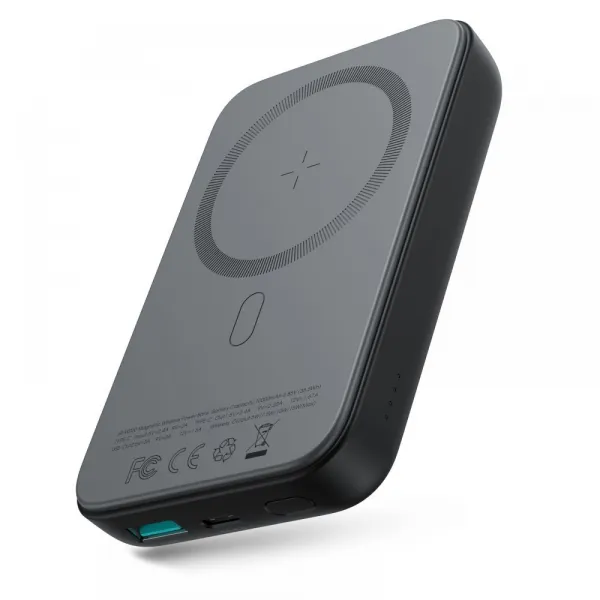 JOYROOM JR-W020 Externá + bezdrôtová nabíjačka 10 000 mAh čierna