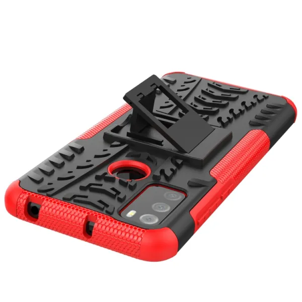 STAND Extra odolný obal Alcatel 1S 2021 / 3L 2021 červený