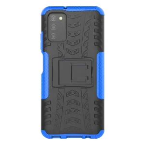 STAND Extra odolný obal Samsung Galaxy A03s modrý