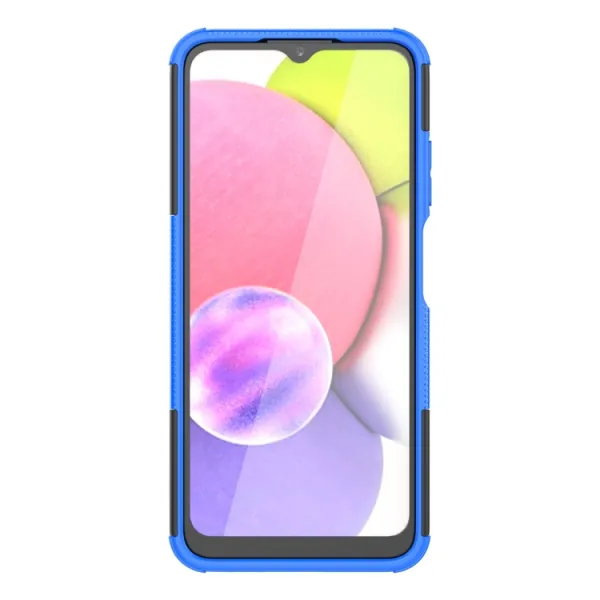 STAND Extra odolný obal Samsung Galaxy A03s modrý