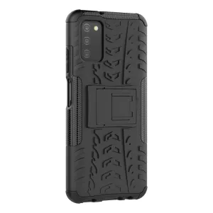 STAND Extra odolný obal Samsung Galaxy A03s čierny