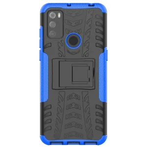 STAND Extra odolný obal Alcatel 1S 2021 / 3L 2021 modrý