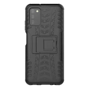 STAND Extra odolný obal Samsung Galaxy A03s čierny