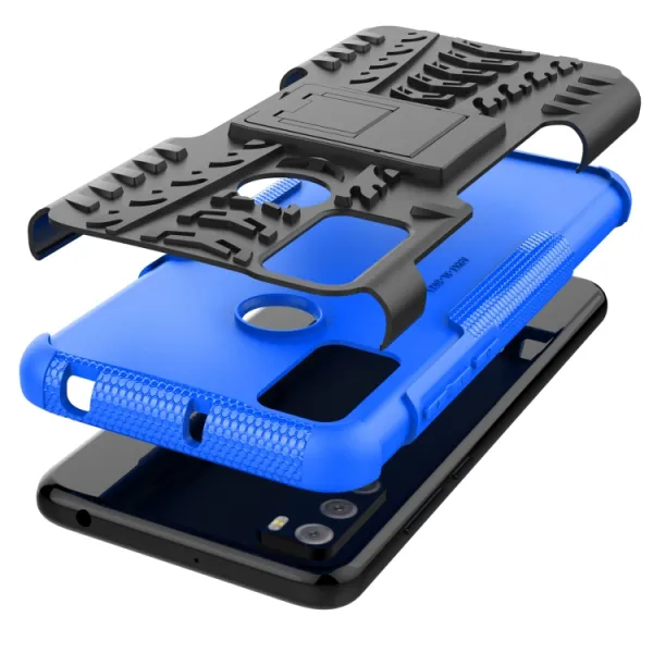 STAND Extra odolný obal Alcatel 1S 2021 / 3L 2021 modrý