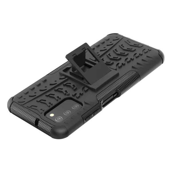 STAND Extra odolný obal Samsung Galaxy A03s čierny