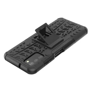 STAND Extra odolný obal Samsung Galaxy A03s čierny