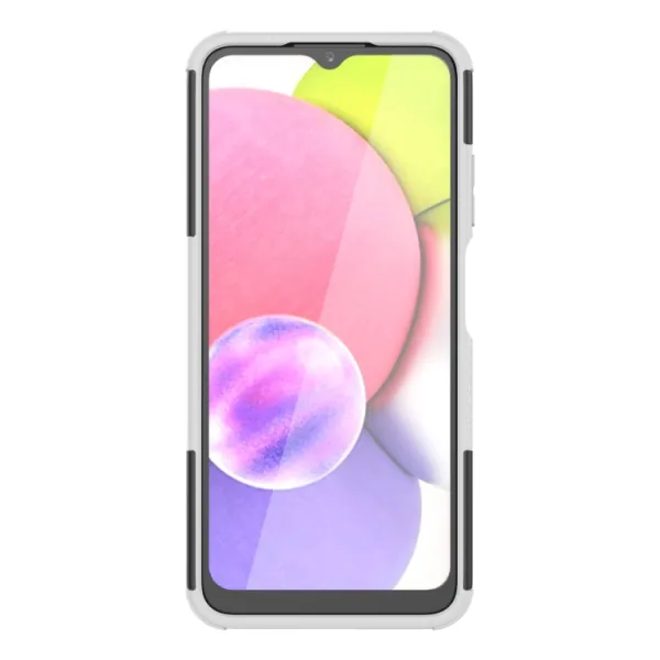 STAND Extra odolný obal Samsung Galaxy A03s biely