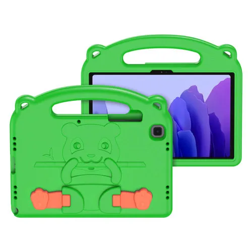DUX PANDA Detský obal Samsung Galaxy Tab A7 10.4 (T500 / T505) zelený