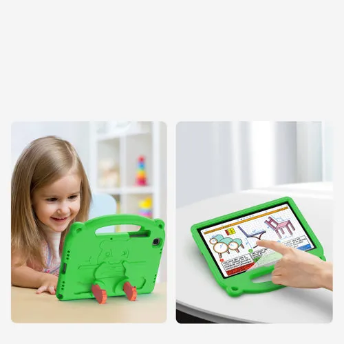 DUX PANDA Detský obal Samsung Galaxy Tab A7 10.4 (T500 / T505) zelený