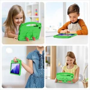 DUX PANDA Detský obal Samsung Galaxy Tab A7 10.4 (T500 / T505) zelený