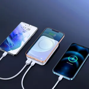 JOYROOM JR-W020 Externá + bezdrôtová nabíjačka 10 000 mAh čierna