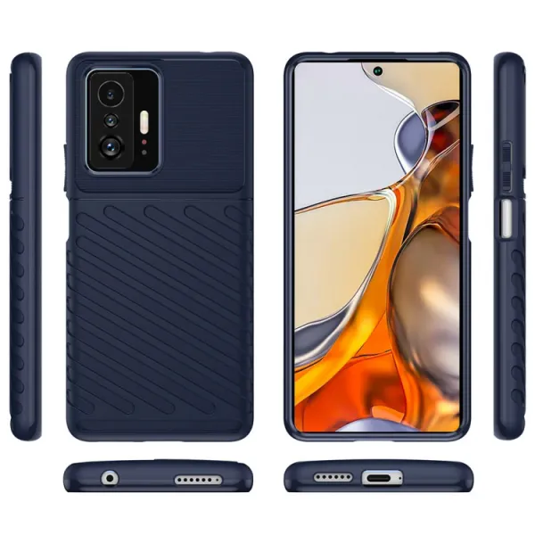 THUNDER Ochranný kryt Xiaomi 11T / 11T Pro modrý