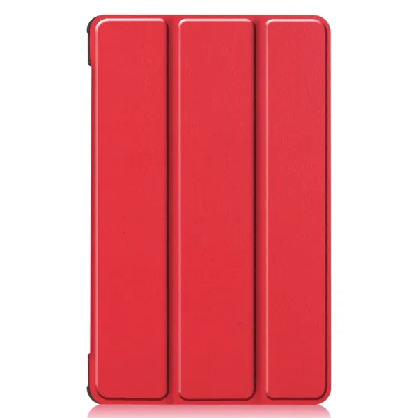 LEATHER Zaklápací obal Lenovo Tab M8 (TB-8505F) / M8 3. generácia červený