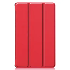 LEATHER Zaklápací obal Lenovo Tab M8 (TB-8505F) / M8 3. generácia červený