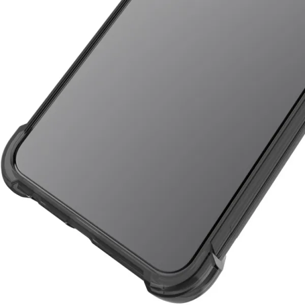 IMAK Ochranný silikónový kryt + fólia Motorola Moto G60s čierny