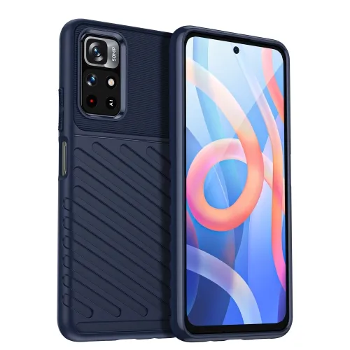 THUNDER Ochranný kryt Xiaomi Poco M4 Pro 5G / Redmi Note 11S 5G modrý