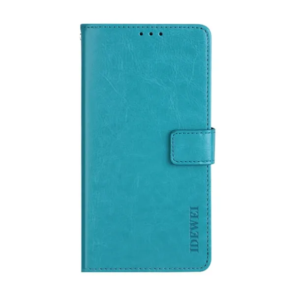 IDEWEI Peňaženkový kryt Xiaomi Redmi Note 11 Pro svetlomodrý