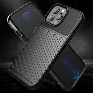 THUNDER Ochranný kryt Apple iPhone 13 Pro Max čierny