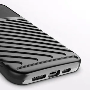 THUNDER Ochranný kryt Apple iPhone 13 Pro Max čierny