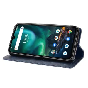 BUSINESS Peňaženkový kryt pre Umidigi Bison GT červený