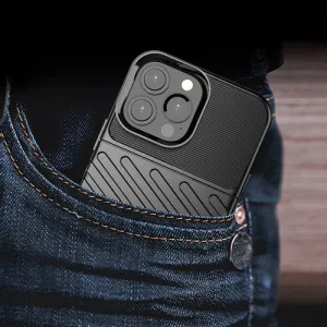 THUNDER Ochranný kryt Apple iPhone 13 Pro Max čierny