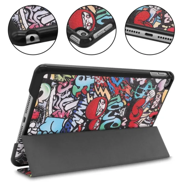 ART Zaklápací obal Apple iPad Mini 4 / Mini 5 (2019) GRAFFITI